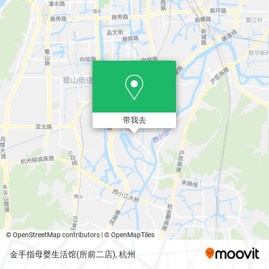 金手指母婴生活馆(所前二店)地图
