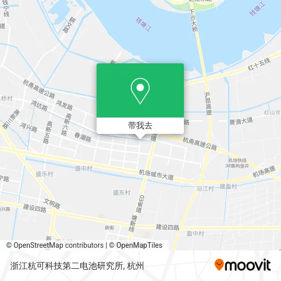 浙江杭可科技第二电池研究所地图