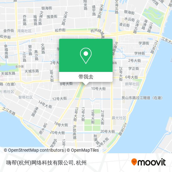 嗨帮(杭州)网络科技有限公司地图