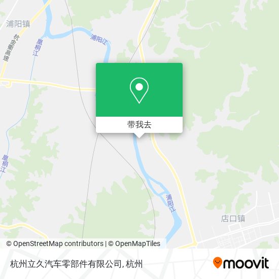 杭州立久汽车零部件有限公司地图