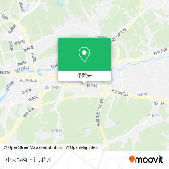 中天钢构-南门地图