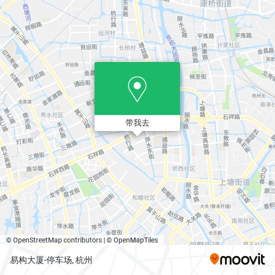 易构大厦-停车场地图