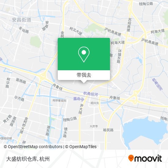 大盛纺织仓库地图
