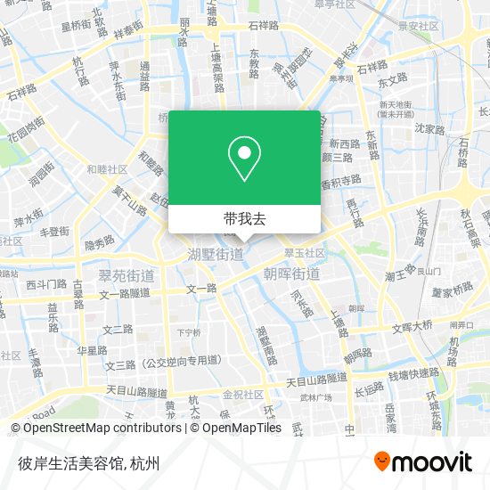 彼岸生活美容馆地图