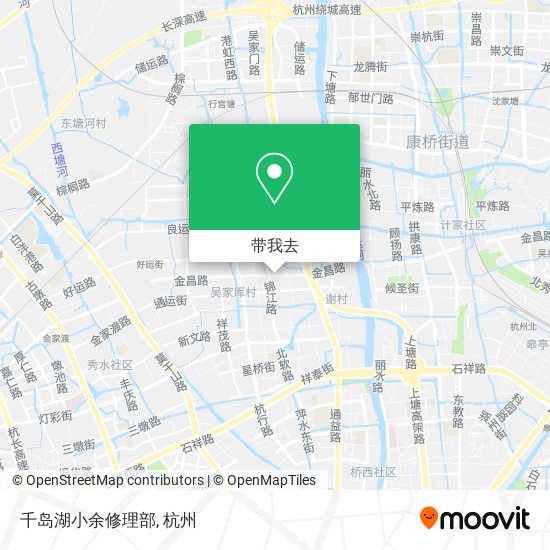 千岛湖小余修理部地图