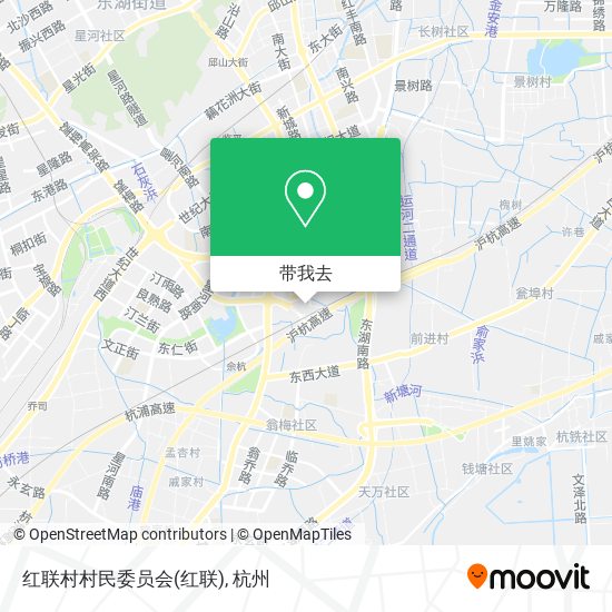 红联村村民委员会地图