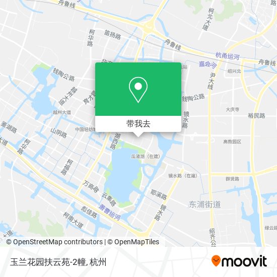玉兰花园扶云苑-2幢地图