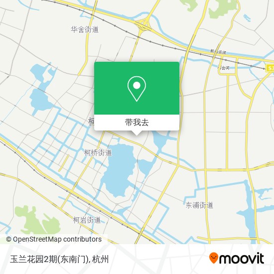 玉兰花园2期(东南门)地图
