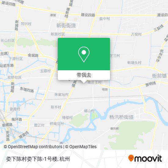 娄下陈村娄下陈-1号楼地图