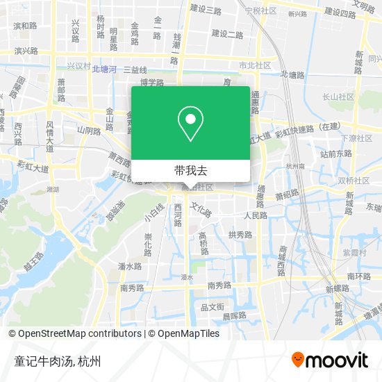 童记牛肉汤地图