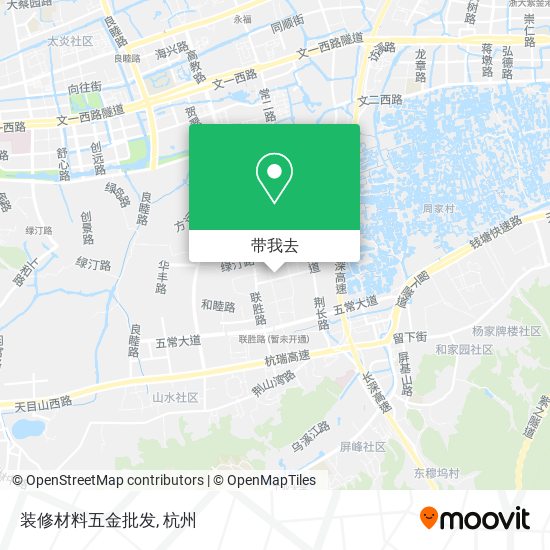 装修材料五金批发地图