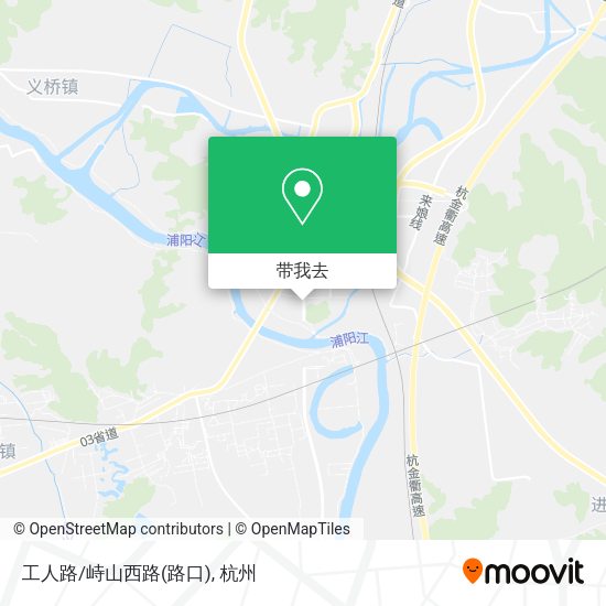 工人路/峙山西路(路口)地图