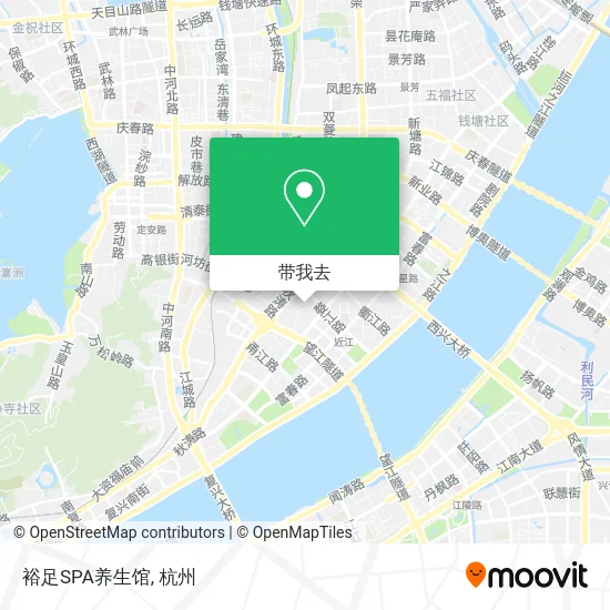 裕足SPA养生馆地图