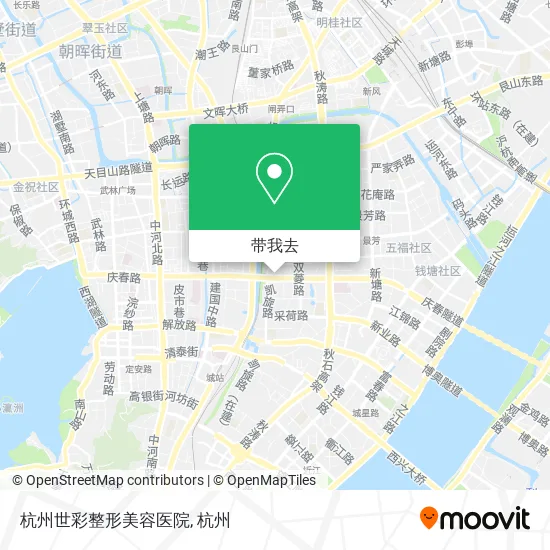 杭州世彩整形美容医院地图