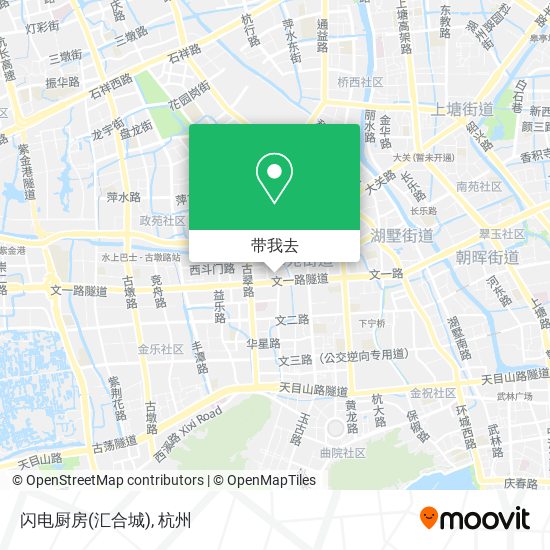 闪电厨房(汇合城)地图