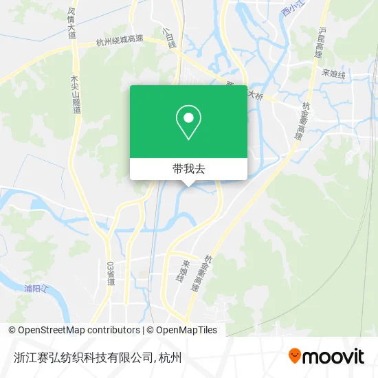 浙江赛弘纺织科技有限公司地图