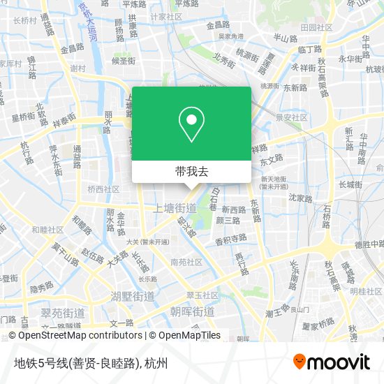 地铁5号线(善贤-良睦路)地图