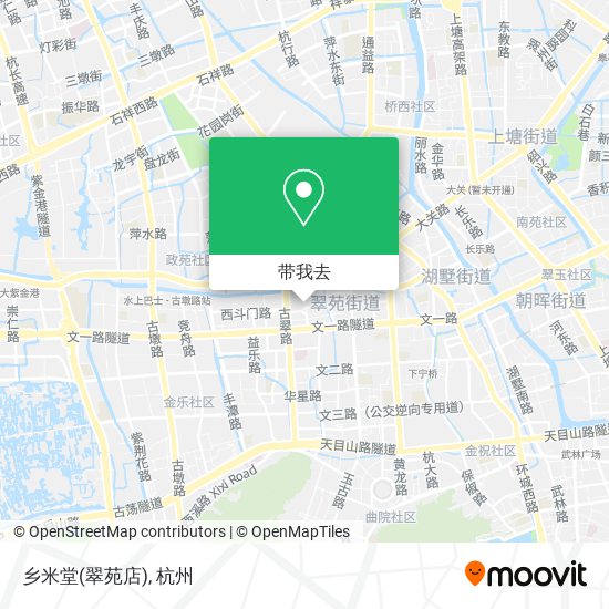 乡米堂(翠苑店)地图