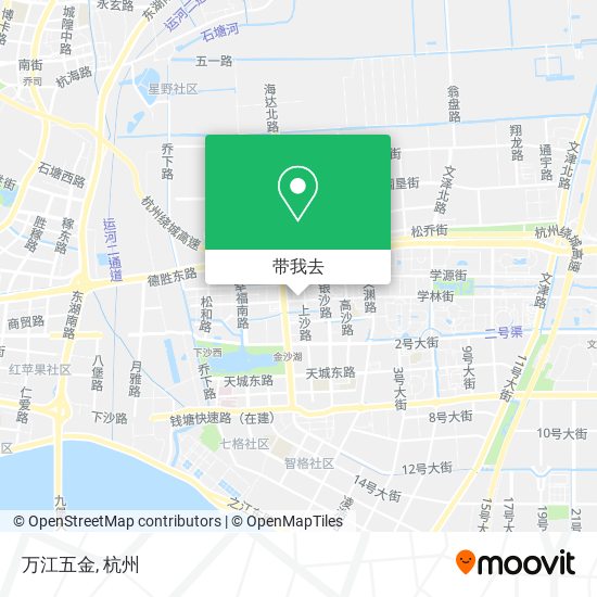 万江五金地图