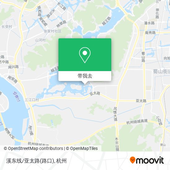 溪东线/亚太路(路口)地图