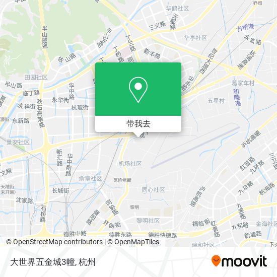 大世界五金城3幢地图
