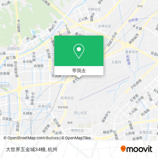 大世界五金城34幢地图