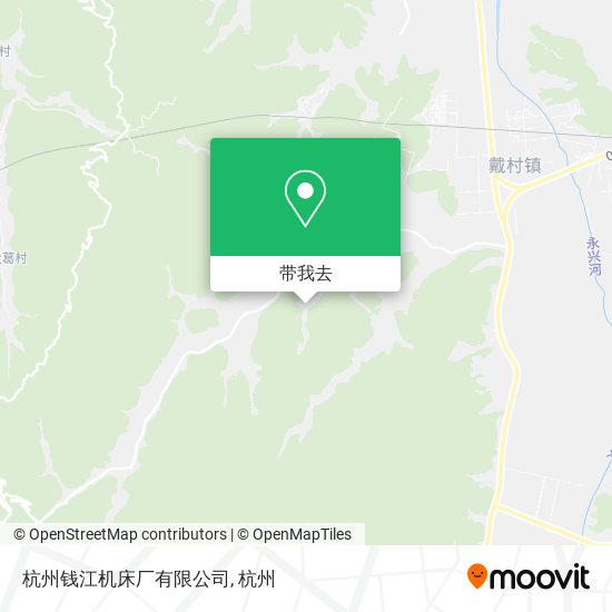 杭州钱江机床厂有限公司地图