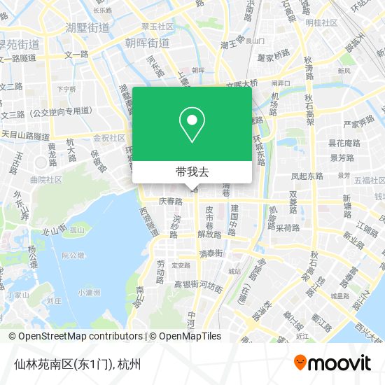 仙林苑南区(东1门)地图