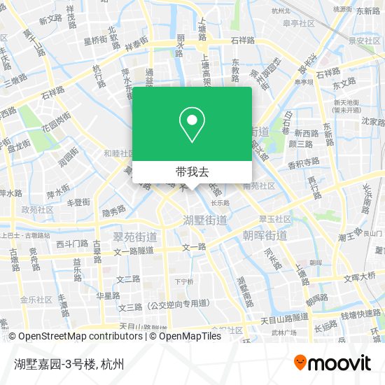 湖墅嘉园-3号楼地图