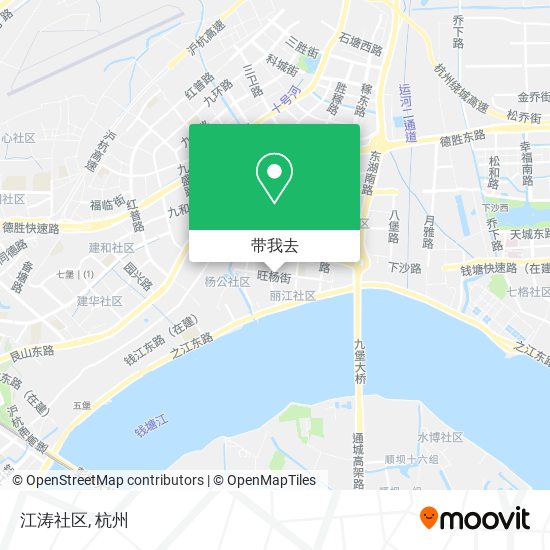 江涛社区地图