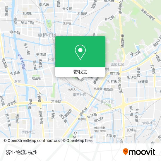 济业物流地图