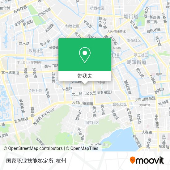 国家职业技能鉴定所地图