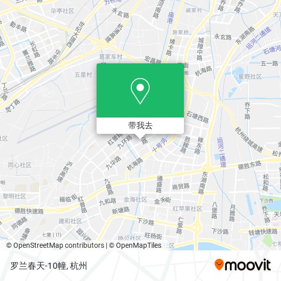 罗兰春天-10幢地图