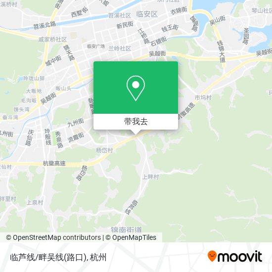 临芦线/畔吴线(路口)地图