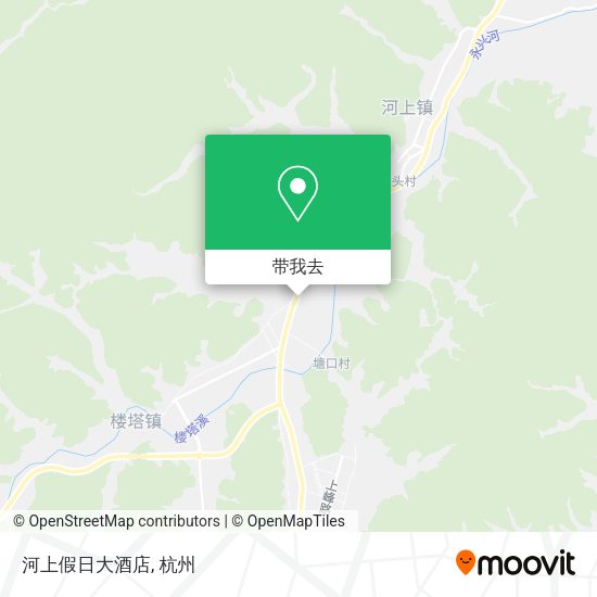 河上假日大酒店地图