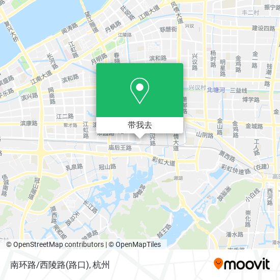 南环路/西陵路(路口)地图