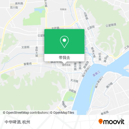 中华啤酒地图