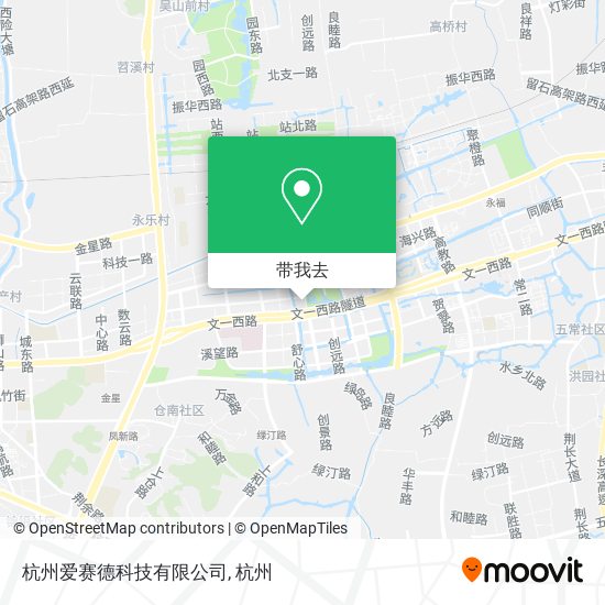 杭州爱赛德科技有限公司地图