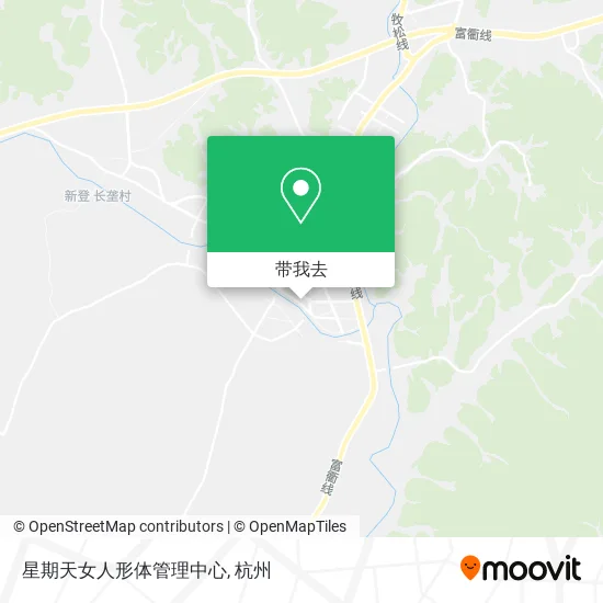 星期天女人形体管理中心地图