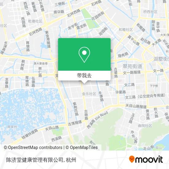 陈济堂健康管理有限公司地图