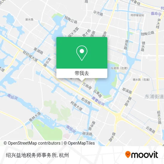 绍兴益地税务师事务所地图
