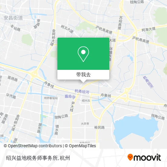 绍兴益地税务师事务所地图