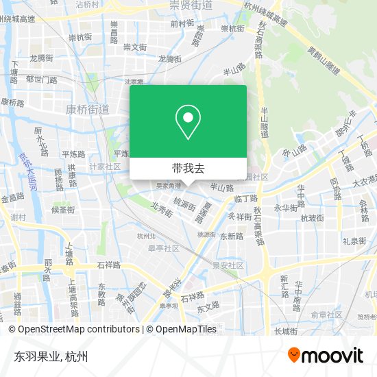 东羽果业地图