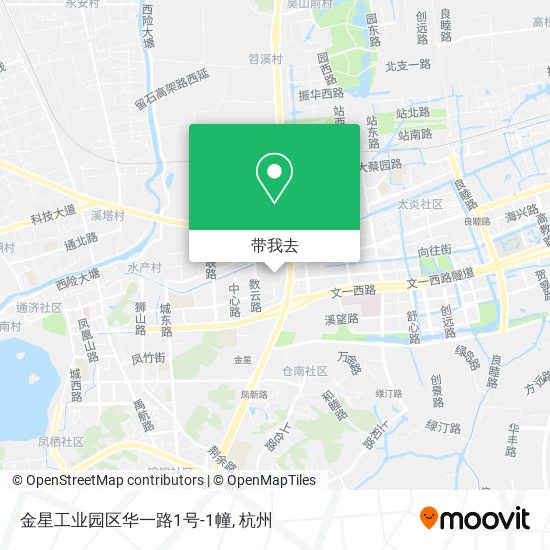 金星工业园区华一路1号-1幢地图
