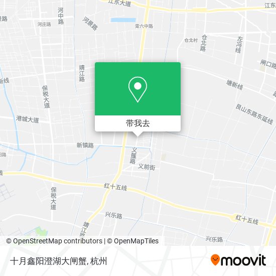 十月鑫阳澄湖大闸蟹地图