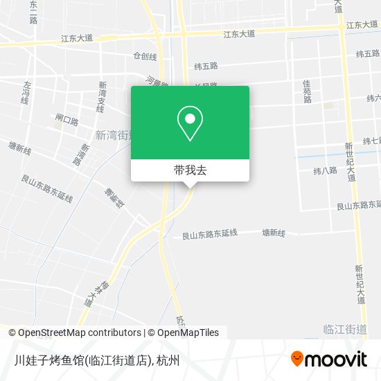 川娃子烤鱼馆(临江街道店)地图