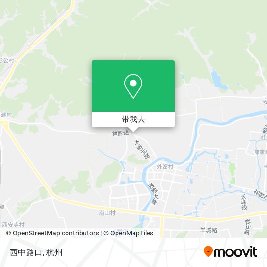 西中路口地图
