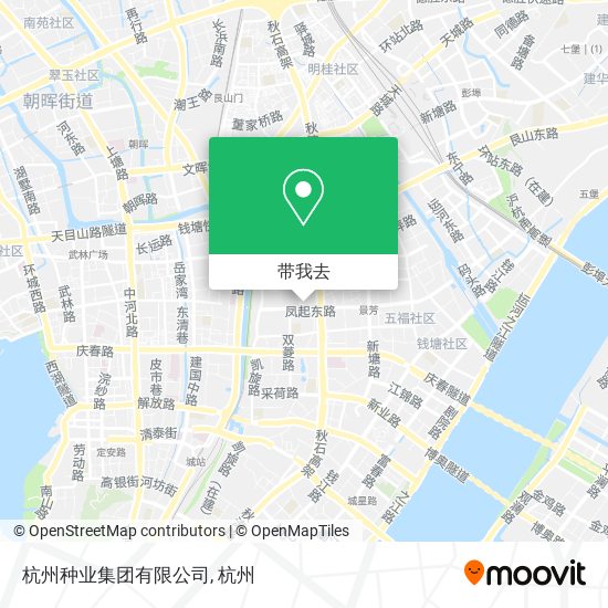 杭州种业集团有限公司地图