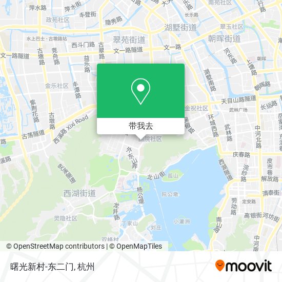 曙光新村-东二门地图