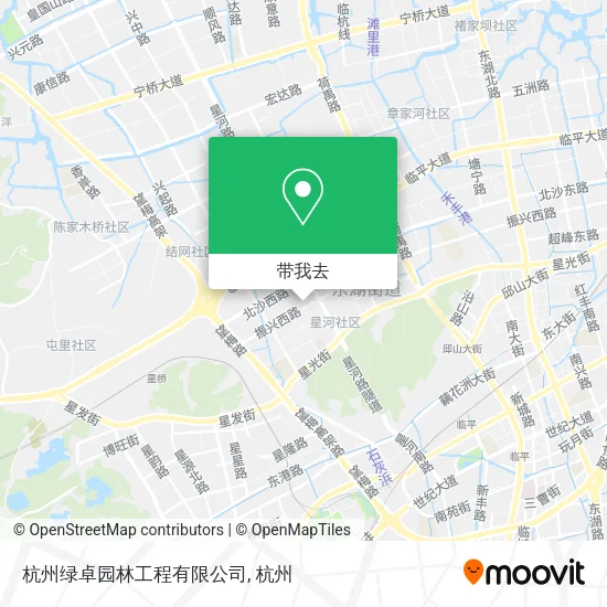 杭州绿卓园林工程有限公司地图